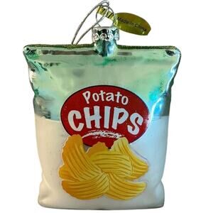 Potato Chips Handmade Glass Ornament Exchange by Cody Foster & Co